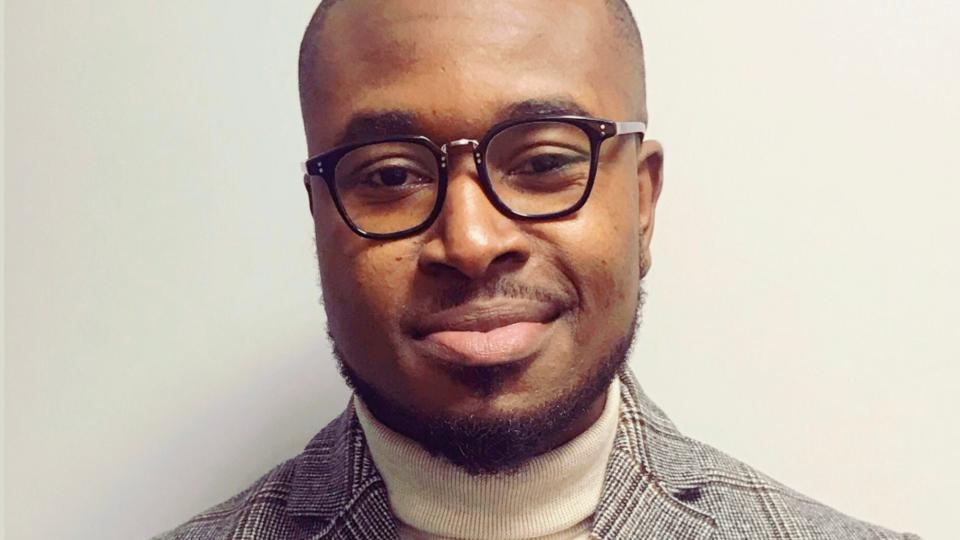 Daniel Ojeme, a student at the University of West London