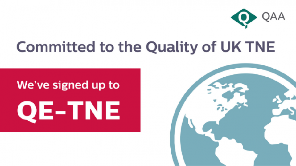 QE-TNE - committed to the quality of UK TNE