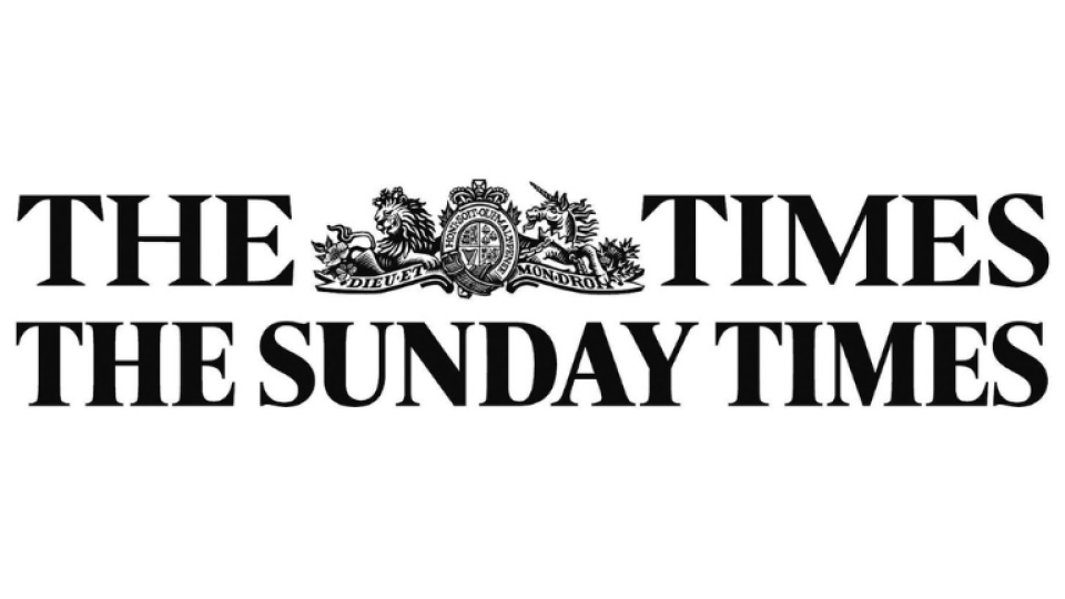 Logos for The Times and The Sunday Times