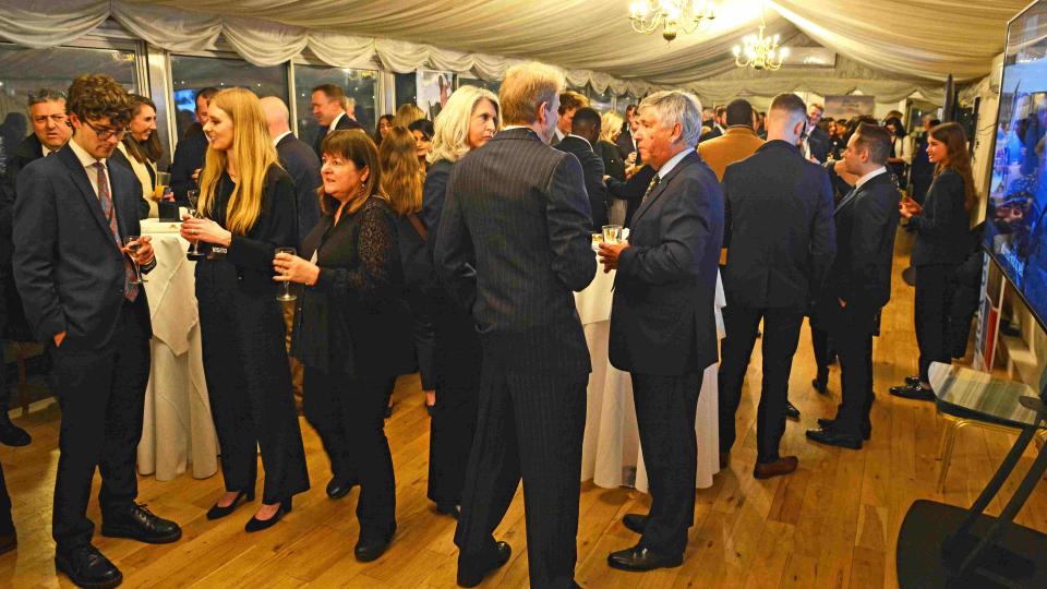 Attendees at an Air League Inclusivity in Aviation event, sponsored by the University of West London
