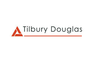 Logo of Tilbury Douglas, an engineering company