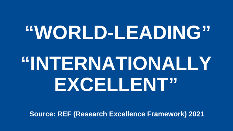 Research REF PHD World-leading